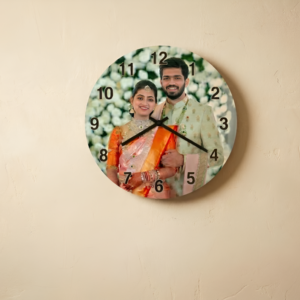 Personalized Photo Clock (Circle)